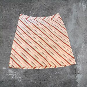 Y2K Preppy Stripe Mini Skirt Pastel American Eagle Country Club Mall Girl